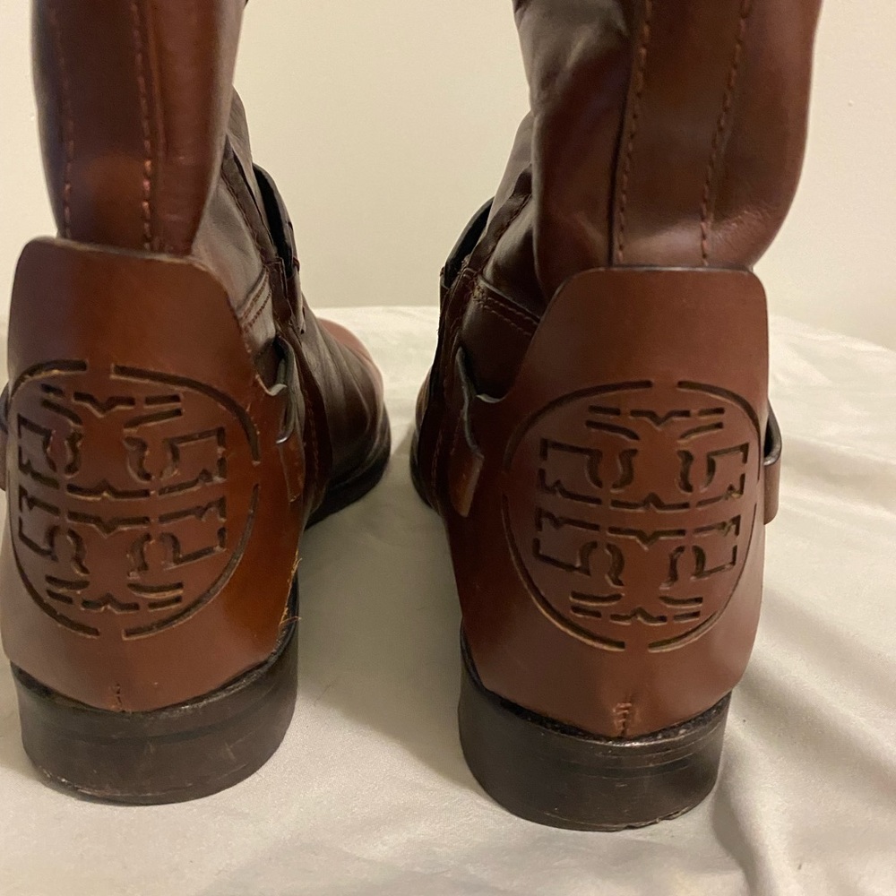 Tory Burch brown riding boots size 9